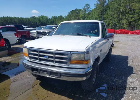 1996 Ford F150 из США, поврежденный, VIN 2FTEF14H5TCA73226